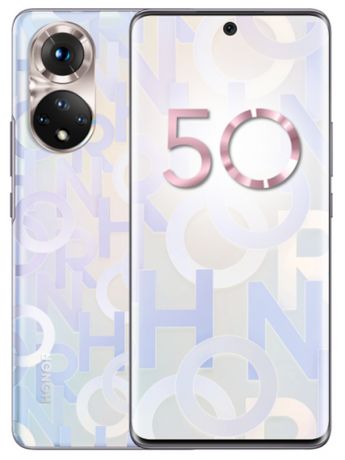 Сотовый телефон Honor 50 8/128Gb Pearl Logo