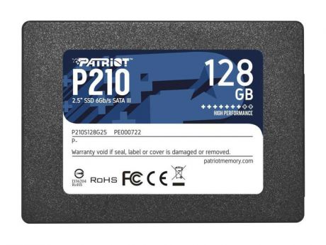 Твердотельный накопитель Patriot Memory P210 128Gb P210S128G25 Выгодный набор + серт. 200Р!!!