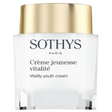 Ревитализирующий крем для сияния и идеального рельефа кожи лица Sothys Vitality Youth Cream, 50 мл
