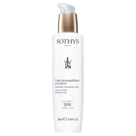 Sothys очищающее молочко для чувствительной кожи с экстрактом хлопка и термальной водой Comfort Cleansing Milk, 200 мл