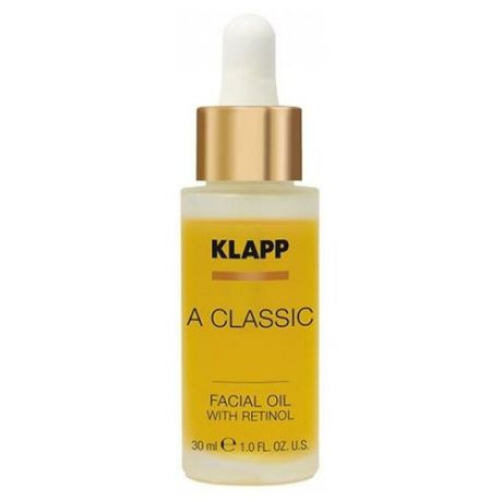 Klapp A Classic Facial Oil with retinol Масло для лица с ретинолом, 30 мл