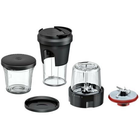Bosch набор аксессуаров стакан, измельчитель для кухонного комбайна TastyMoments MUZ9TM1 (17000004) черный