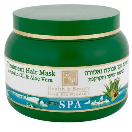 Health & Beauty Маска для волос с маслом авокадо и Алоэ Вера, 250 мл