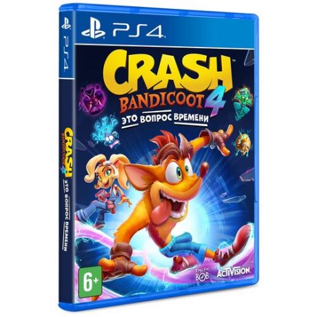 Игра для PlayStation 4 Crash Bandicoot 4: Это Вопрос Времени, русские субтитры