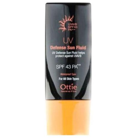 Ottie флюид UV Defense Sun Fluid, SPF 43, 50 мл