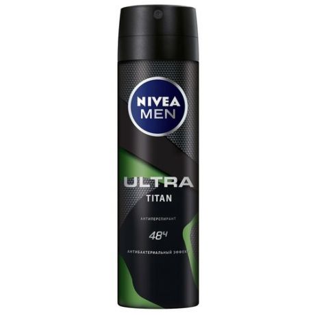 Антиперспирант спрей Nivea Men Ultra Titan, 150 мл