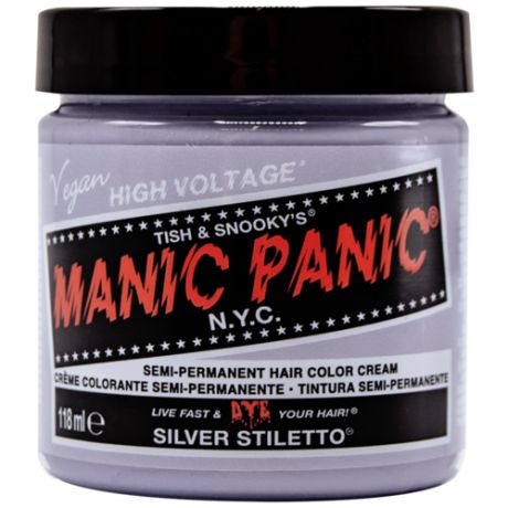 Крем Manic Panic High Voltage Silver Stiletto стальной оттенок, 118 мл