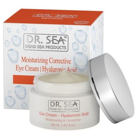 Dr. Sea Крем для кожи вокруг глаз Moisturizing Corrective Eye Cream Hyaluronic Acid, 50 мл