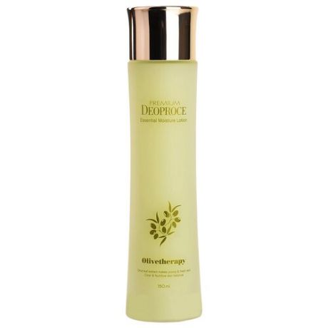 Deoproce Premium Olivetherapy Essential Moisture Lotion Интенсивно увлажняющий лосьон для лица с маслом оливы, 150 мл