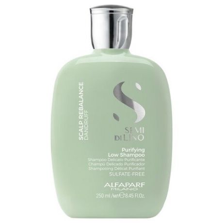 Alfaparf Milano шампунь для волос Semi Di Lino Scalp Rebalance Dandruff Purifying Low деликатный очищающий, 250 мл