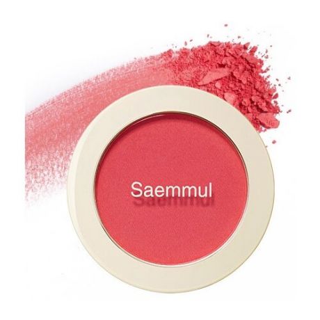 The Saem Румяна Saemmul Single Blusher, CR01 Naked Peach