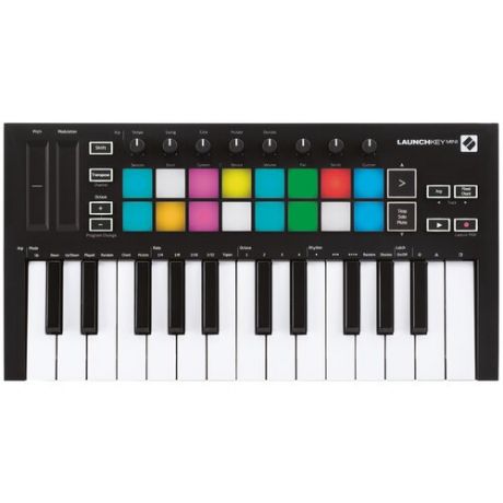 MIDI-клавиатура Novation Launchkey Mini MK3 черный