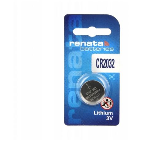Батарейка Renata CR2032, 1 шт.