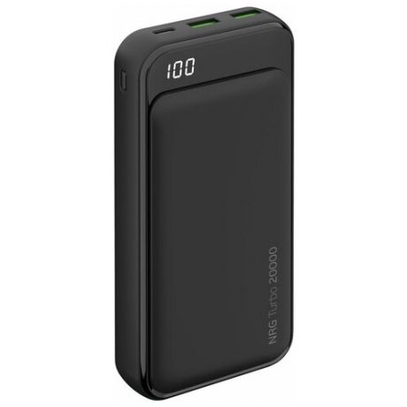 Аккумулятор Deppa NRG Turbo Compact 20000 mAh, черный