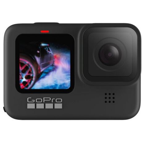 Экшн-камера GoPro HERO9 (CHDHX-901-RW), 23.6МП, 5120x2160, 1720 мА·ч, black