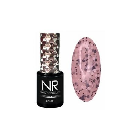 Nail Republic гель-лак для ногтей Stone crumb, 10 мл, 709 Клубничный поцелуй