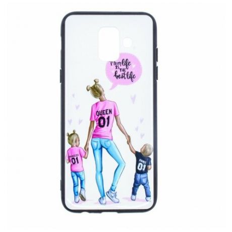 Пластиковый чехол InstaGlamour для Samsung A600 Galaxy A6 (2018), Принт: 007