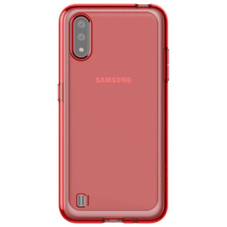 Чехол Samsung A015 BackCover red Araree