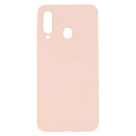 Силиконовый чехол Silicone Case для Samsung A606 Galaxy A60, светло-розовый