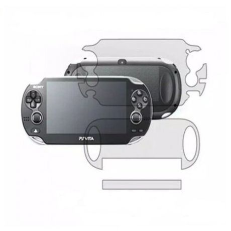 Передняя и задняя защитная пленка для Sony PlayStation PS Vita 2000 Slim (PCH-2008 PCH-2108)