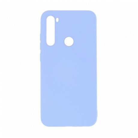 Силиконовый чехол Silicone Case для Xiaomi Redmi Note 8, голубой
