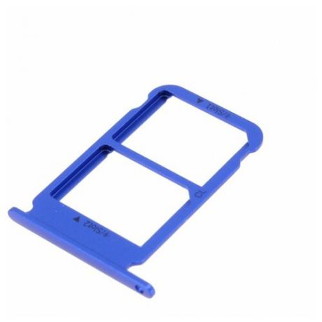 Держатель сим карты (SIM) для Huawei Honor 10 (COL-L29), синий