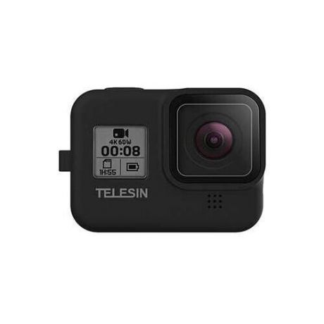 Telesin Силиконовый чехол для GoPro HERO8 Черный