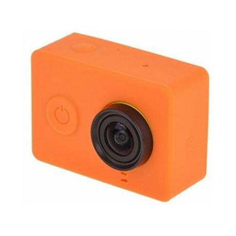 Силиконовый чехол для экшн-камеры Xiaomi Yi оранжевый