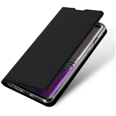 Чехол-книжка Samsung G975F, Galaxy S10 Plus, DU DU, боковой, черный