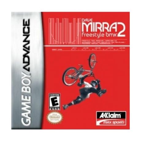 Dave Mirra Freestyle BMX 2 (игра для игровой приставки GBA)