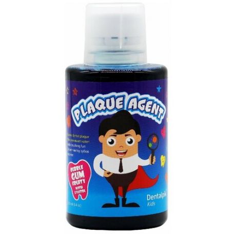 Жидкость для индикации зубного налета Dentalpik Plaque Agent Bubble Gum 250ml ND-4610