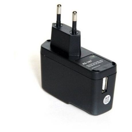 Универсальное сетевое зарядное устройство KS-IS Tich (KS-167) , для мобильных устройств Micro USB + Apple, 5V, 2000мА, RTL