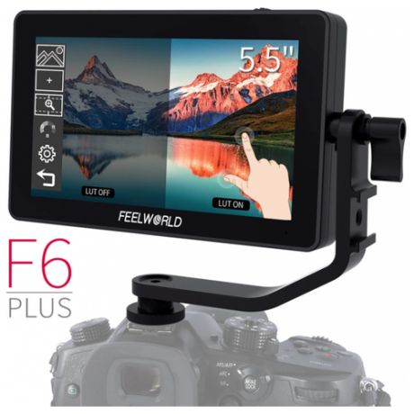 Накамерный монитор Feelworld F6 Plus 3D LUT Touch Screen 5.5"
