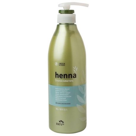 Ополаскиватель для волос FLOR DE MAN Henna hair rinse увлажняющий, 730 мл