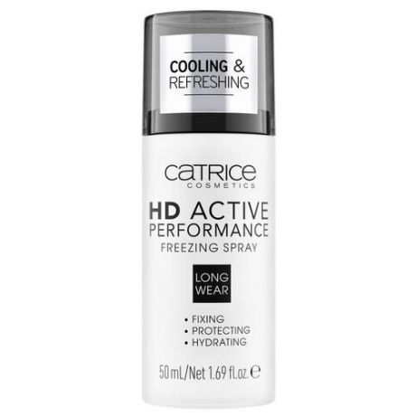 Спрей для макияжа CATRICE HD Active Performance Freezing фиксирующий