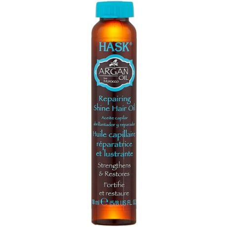 Hask Argan Oil Масло для восстановления и придания блеска волосам, 59 мл