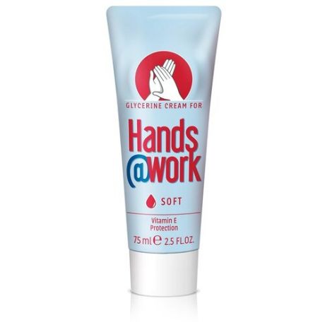 Крем для защиты чувствительной кожи рук HANDS@WORK Soft, 75 мл