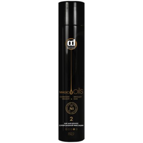 Лак для волос CONSTANT DELIGHT 5 Magic Oils №2, суперсильной фиксации, без запаха, 400 мл