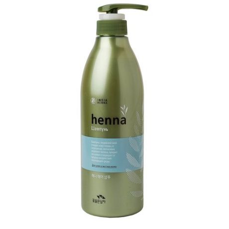 Шампунь для волос FLOR DE MAN Henna Hair Shampoo с хной, 730 мл