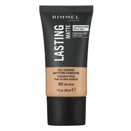 Тональный крем для лица RIMMEL Lasting Matte, тон 085 Fair Beige