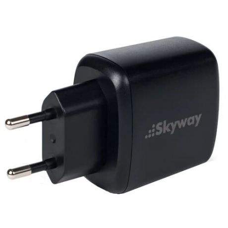 Сетевое зарядное устройство SKYWAY Power c поддержкой Qualcomm Quick Charge 3.0, 1xUSB, 18 Вт
