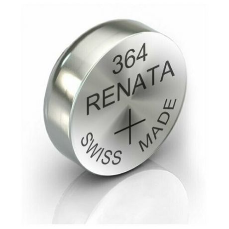 Элемент питания RENATA SR621SW 364 Zn/Ag2O бл 10