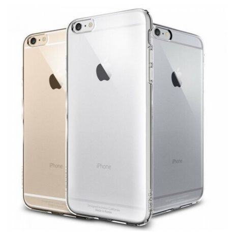 Силиконовый чехол iPhone 6/6s Plus прозрачный