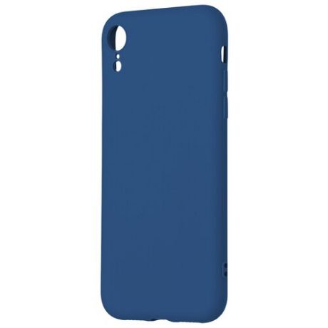 Клип-кейс PERO LIQUID SILICONE для Apple iPhone XR синий