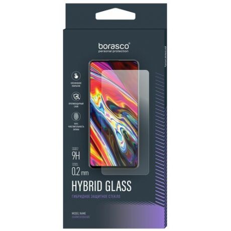Защитное стекло BORASCO Hybrid Glass для Xiaomi Redmi Note 9
