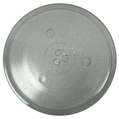 Тарелка c креплениями под коплер для микроволновой печи LG (ЭлДжи), 28.4 см (N711 тёмная)