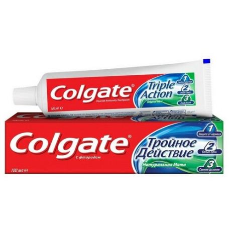 Зубная паста COLGATE Тройное Действие 100мл