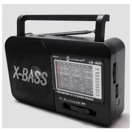Сетевой переносной радиоприемник Luxe Bass LB-A69