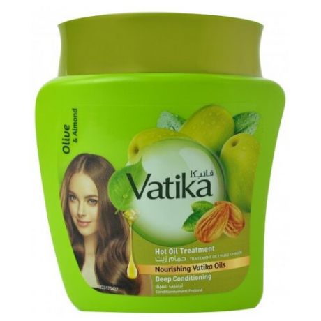 Маска для волос Vatika Naturals Deep Conditionin Olive & Almond, 500 г