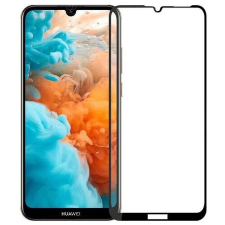 Защитное стекло Huawei Y7 (2019) full glue 3d black